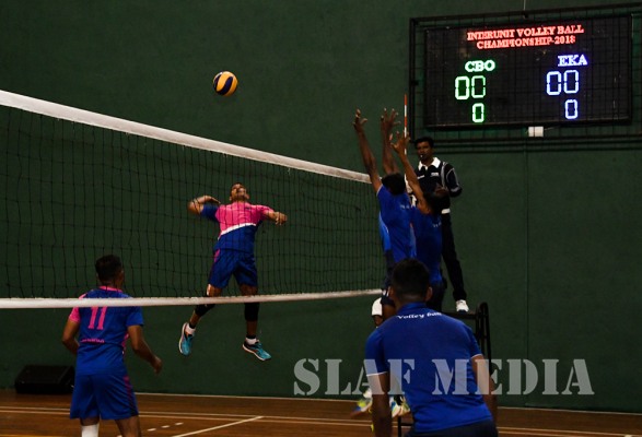 Inter Unit Volleyball Championship 2018